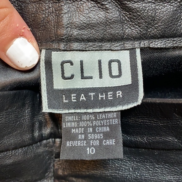 Clio Leather Pants - Picture 5 of 6